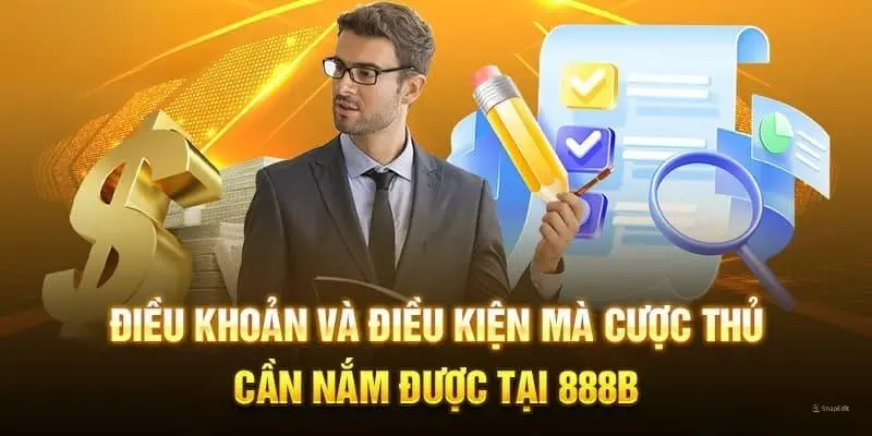 Các điều khoản điều kiện 888B liên quan đến việc cá cược